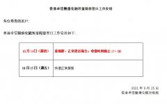 香港卓信醫療化驗所重陽節翌日工作安排